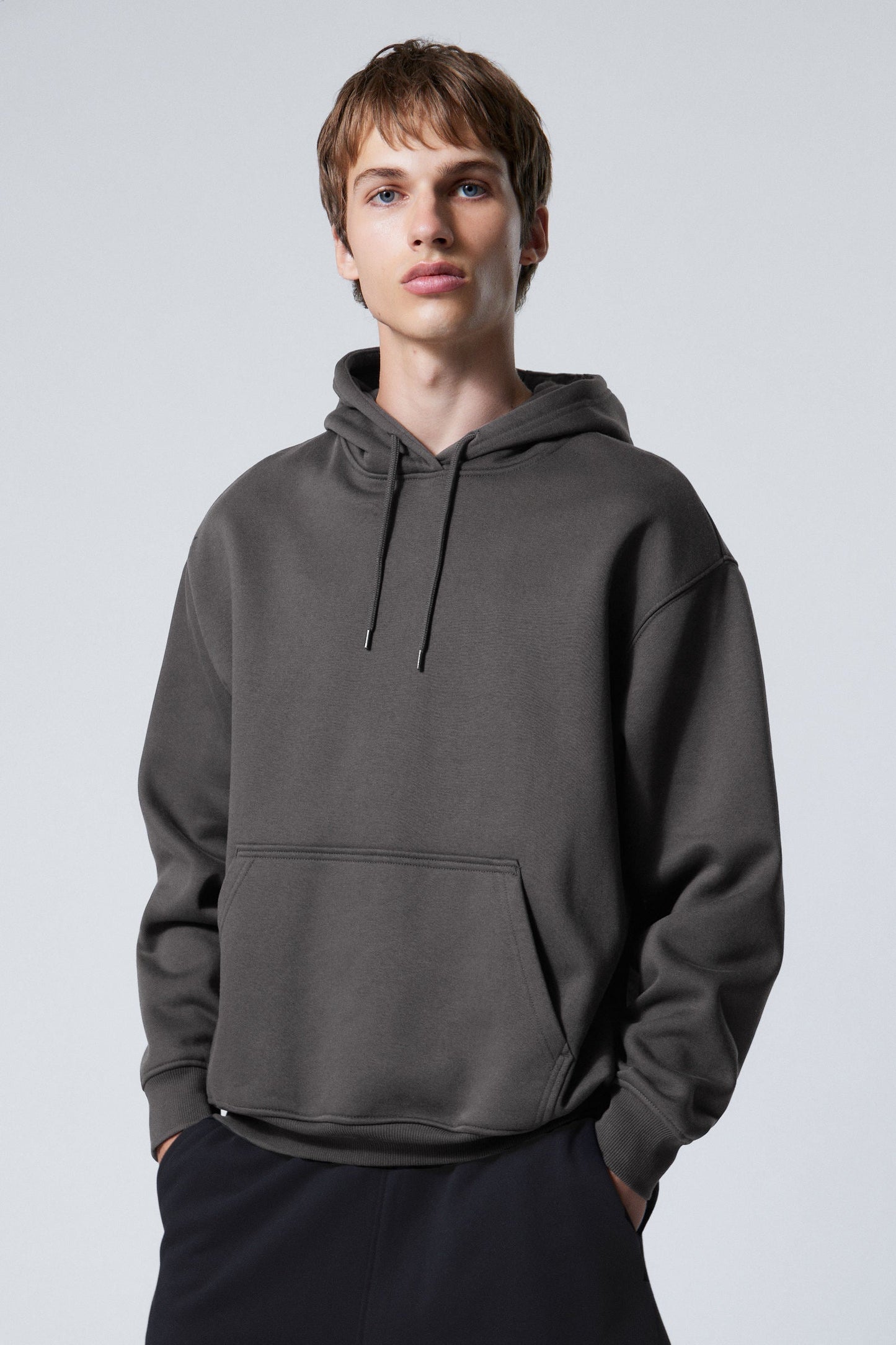 Charcoal Hoodie Heavy Fleeced