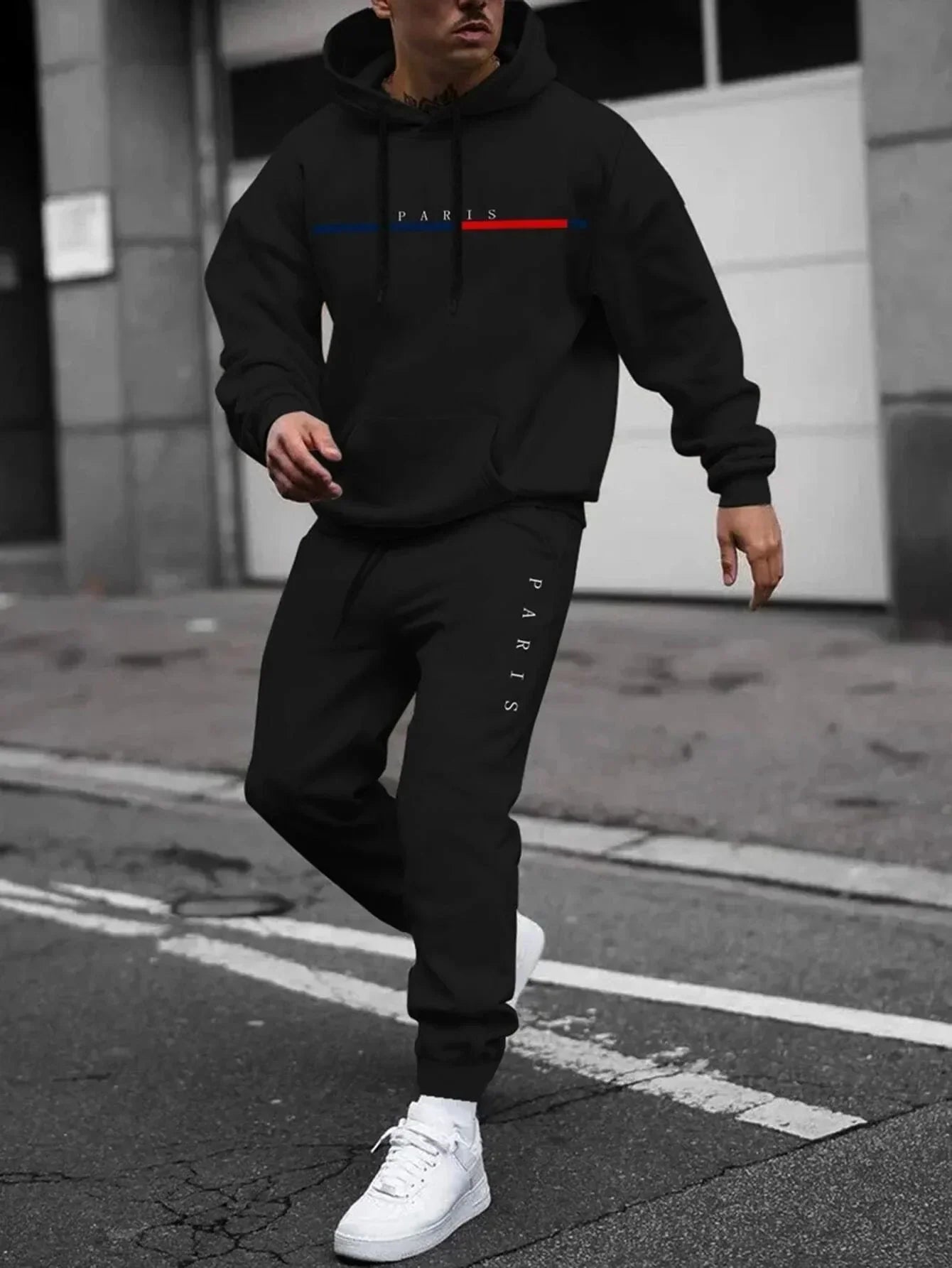 Tracksuit Suit High-Quality Comfortable Casual Pullover