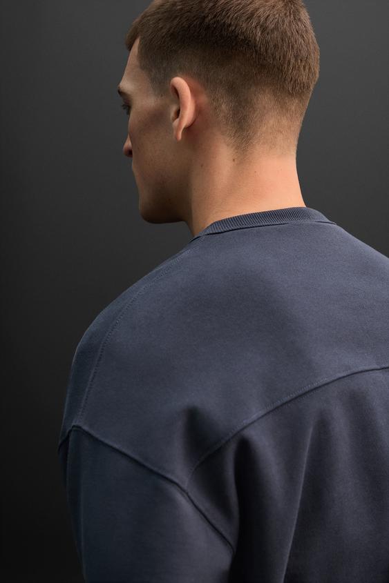 FRENCH BLUE CREW NECK SWEATSHIRT