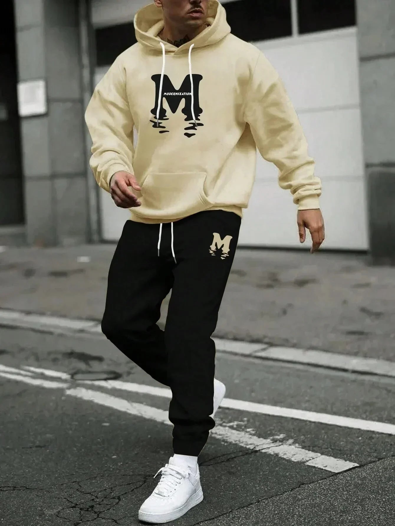 Tracksuit Suit High-Quality Comfortable Casual Pullover