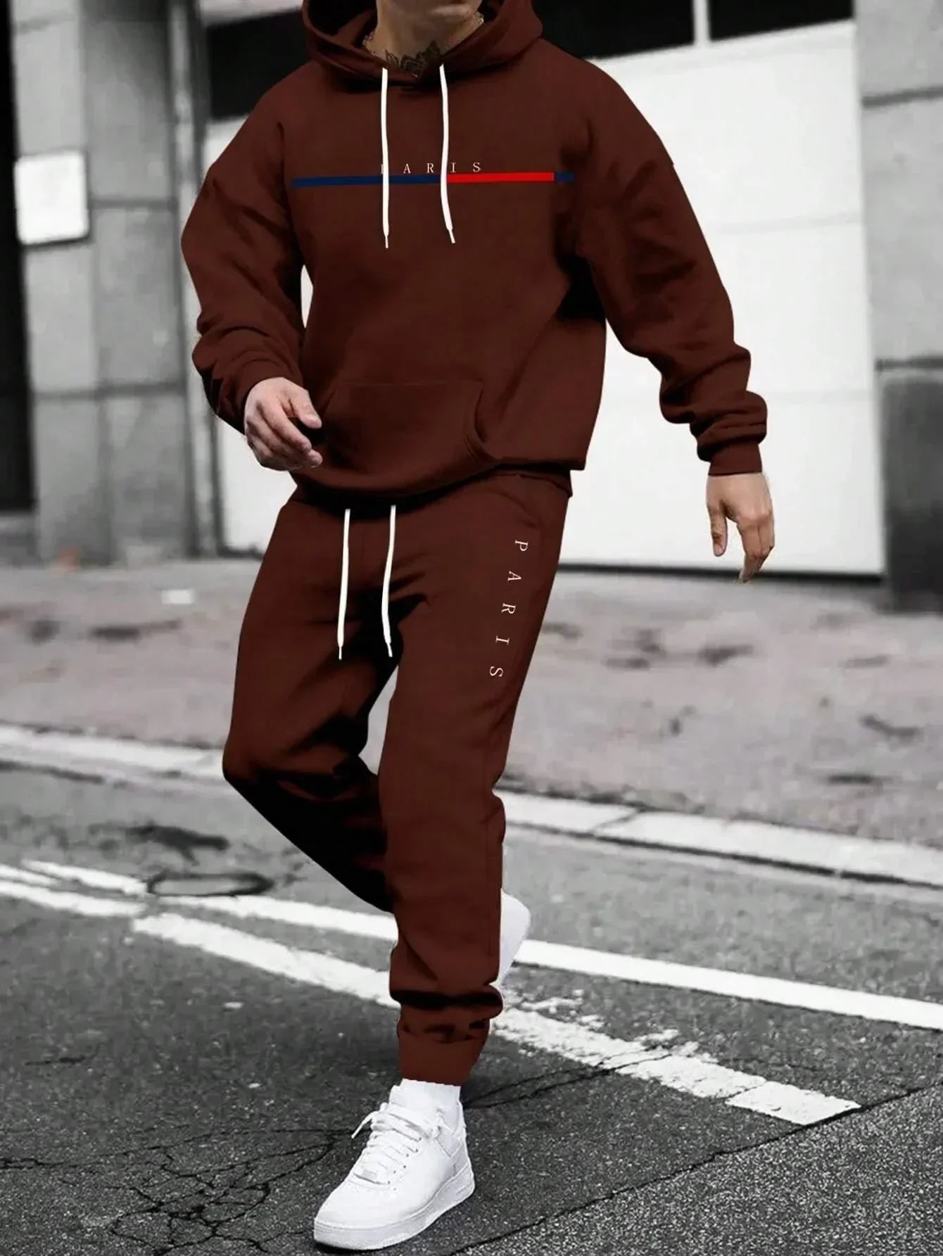 Tracksuit Suit High-Quality Comfortable Casual Pullover