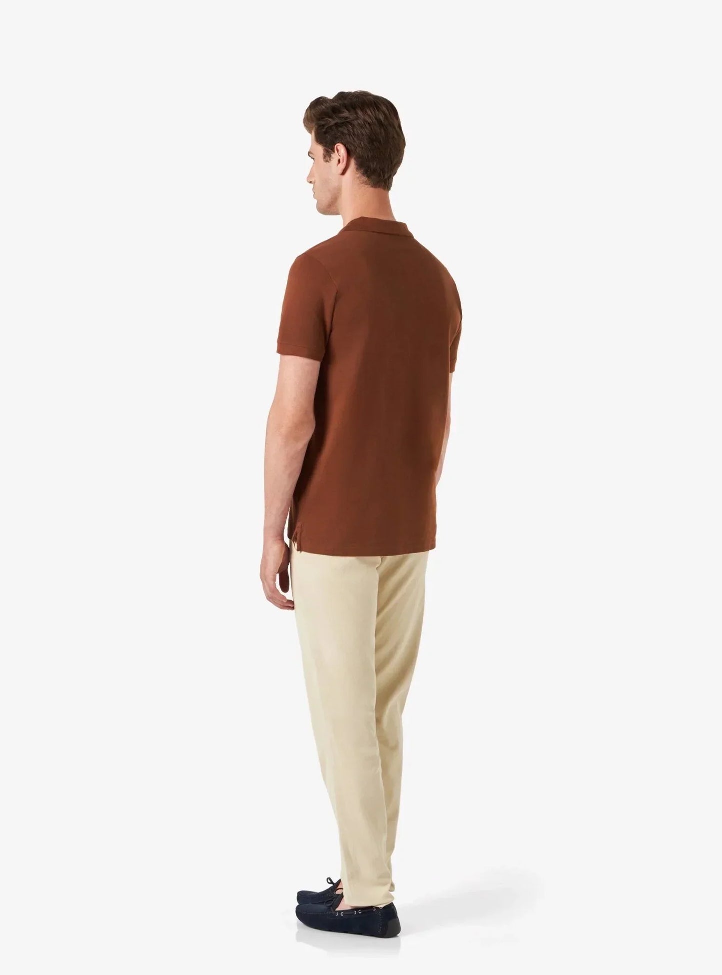 BROWN SUPREME POLO-SHIRT